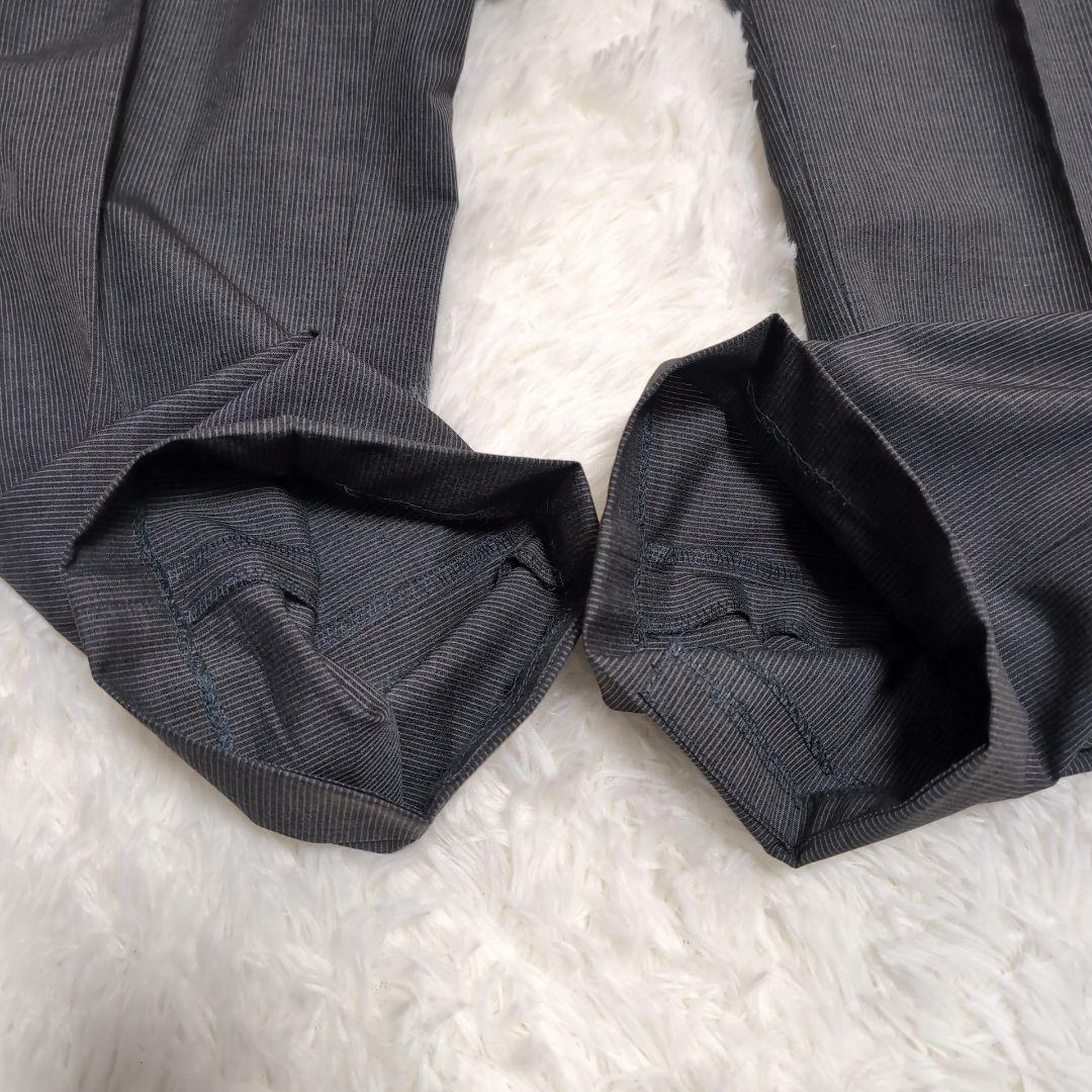 s*x様 美品 高級イタリア製生地 カニノコ ミツミネ セットアップスーツ グレ