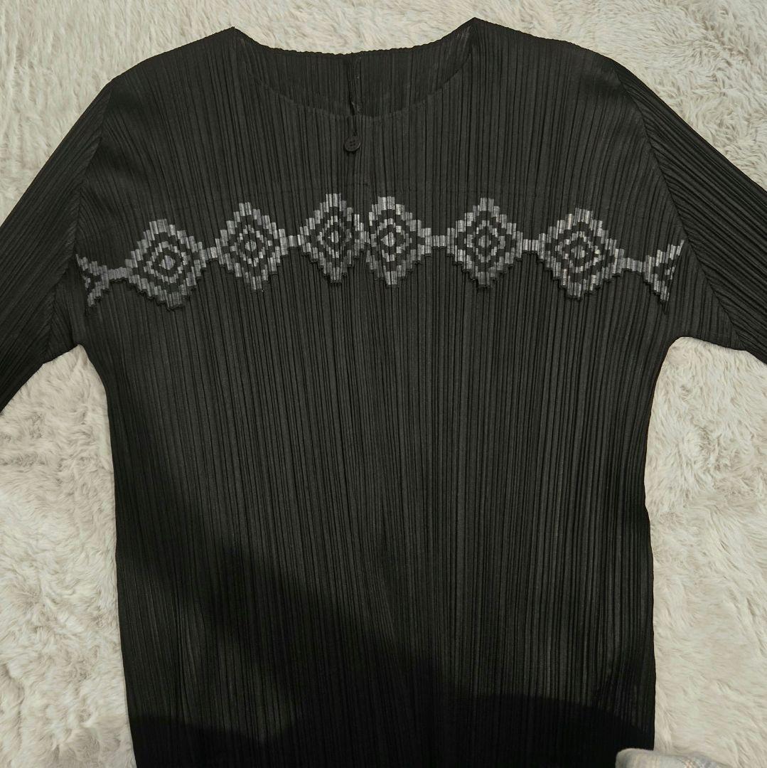 ISSEY MIYAKE PLEATS PLEASE　ノーカラージャケット