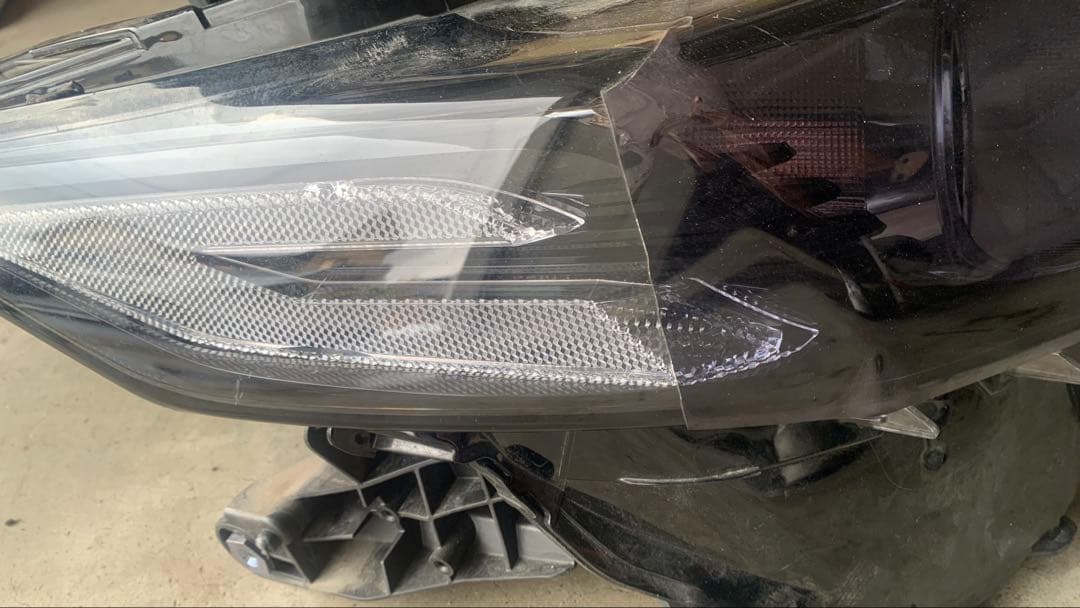 70カムリヘッドライト左右セット後期インナーブラック