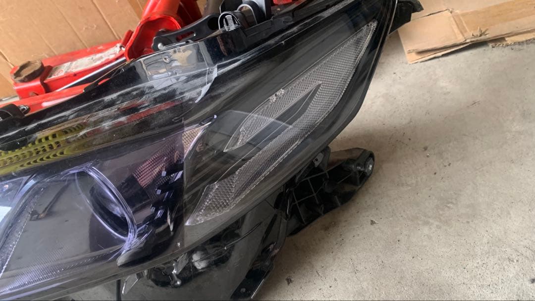 70カムリヘッドライト左右セット後期インナーブラック