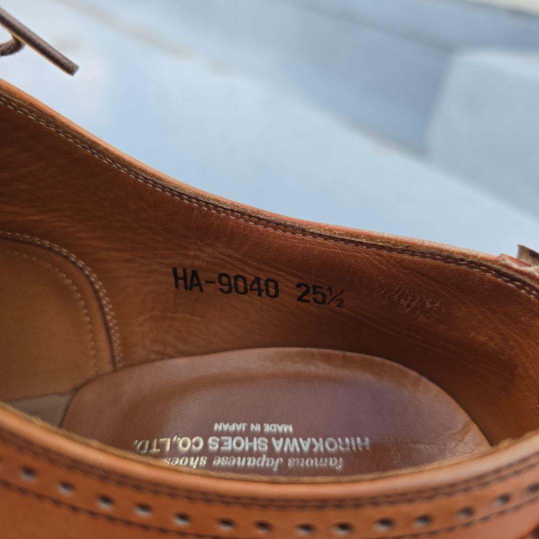 SCOTCH GRAIN ビジネスシューズ 25.5cm ブラウン セミブローグ