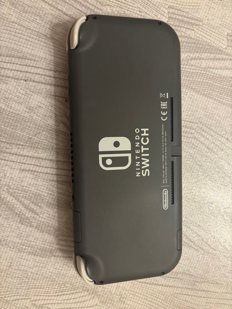 Nintendo Switch Lite グレー 収納ケース・保護フィルム付き