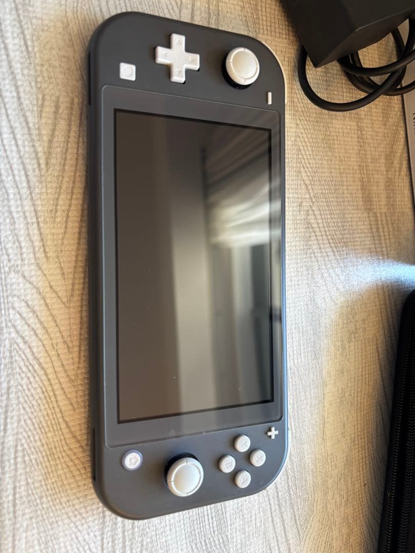 Nintendo Switch Lite グレー 収納ケース・保護フィルム付き