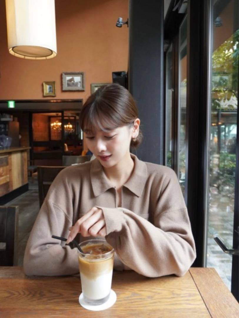 【新品】ハーリップトゥ Serene Collared Knit Dress