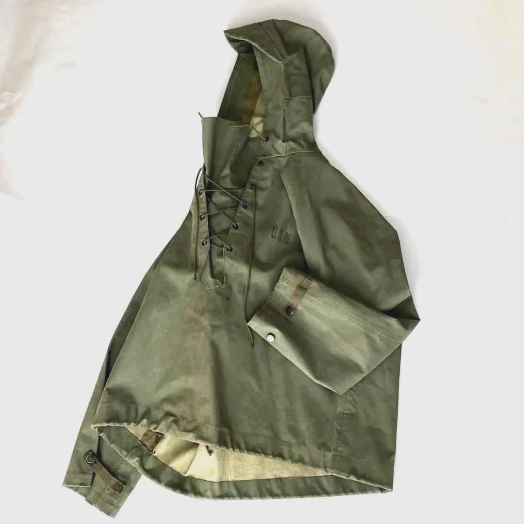US NAVY N-2 デッキレインパーカー torovintage