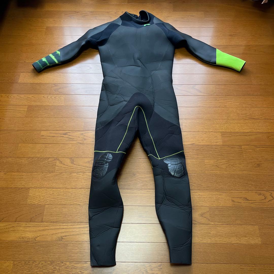 サーフィン用オーダーフルスーツ 冬用　ブラック