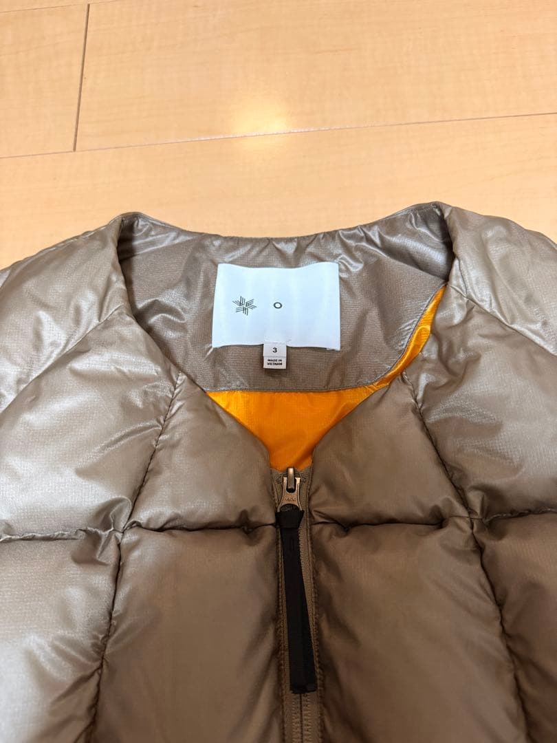 Goldwin 0 25aw スリーディメンショナルダウンライトベスト 3