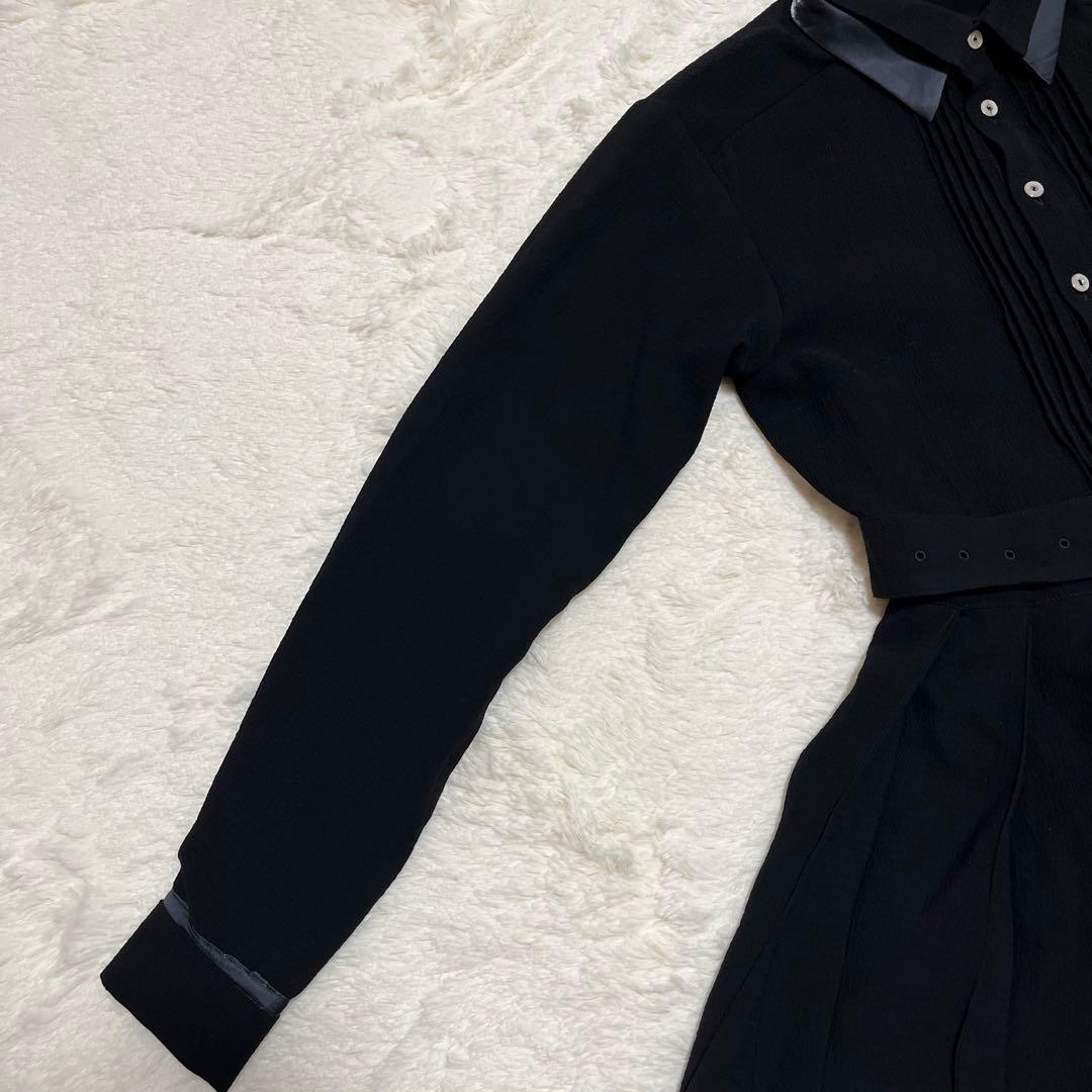 hazama 駆け巡るワンピース　黒　ハザマ　S