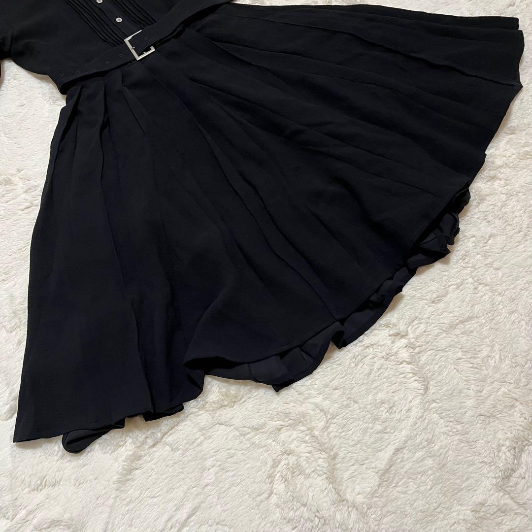 hazama 駆け巡るワンピース　黒　ハザマ　S