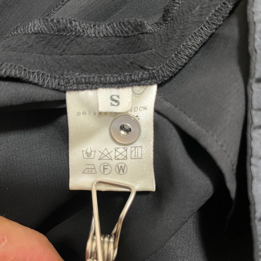 hazama 駆け巡るワンピース　黒　ハザマ　S