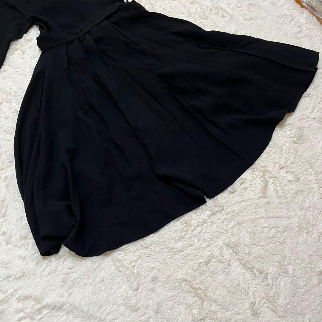 hazama 駆け巡るワンピース　黒　ハザマ　S