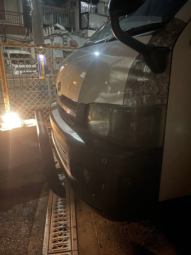 ハイエースワイド用　バンパーガード　テールランプガード