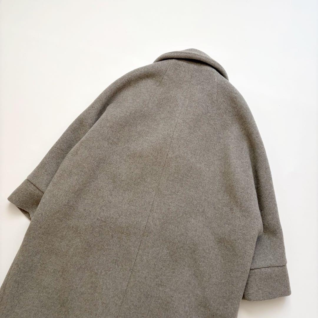 2024年モデル　極美品　ティッカ テントコート ロングコート　グレー