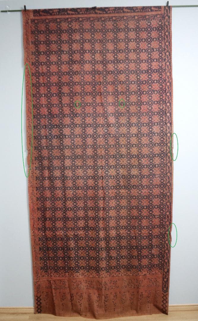 アンチック　インド更紗