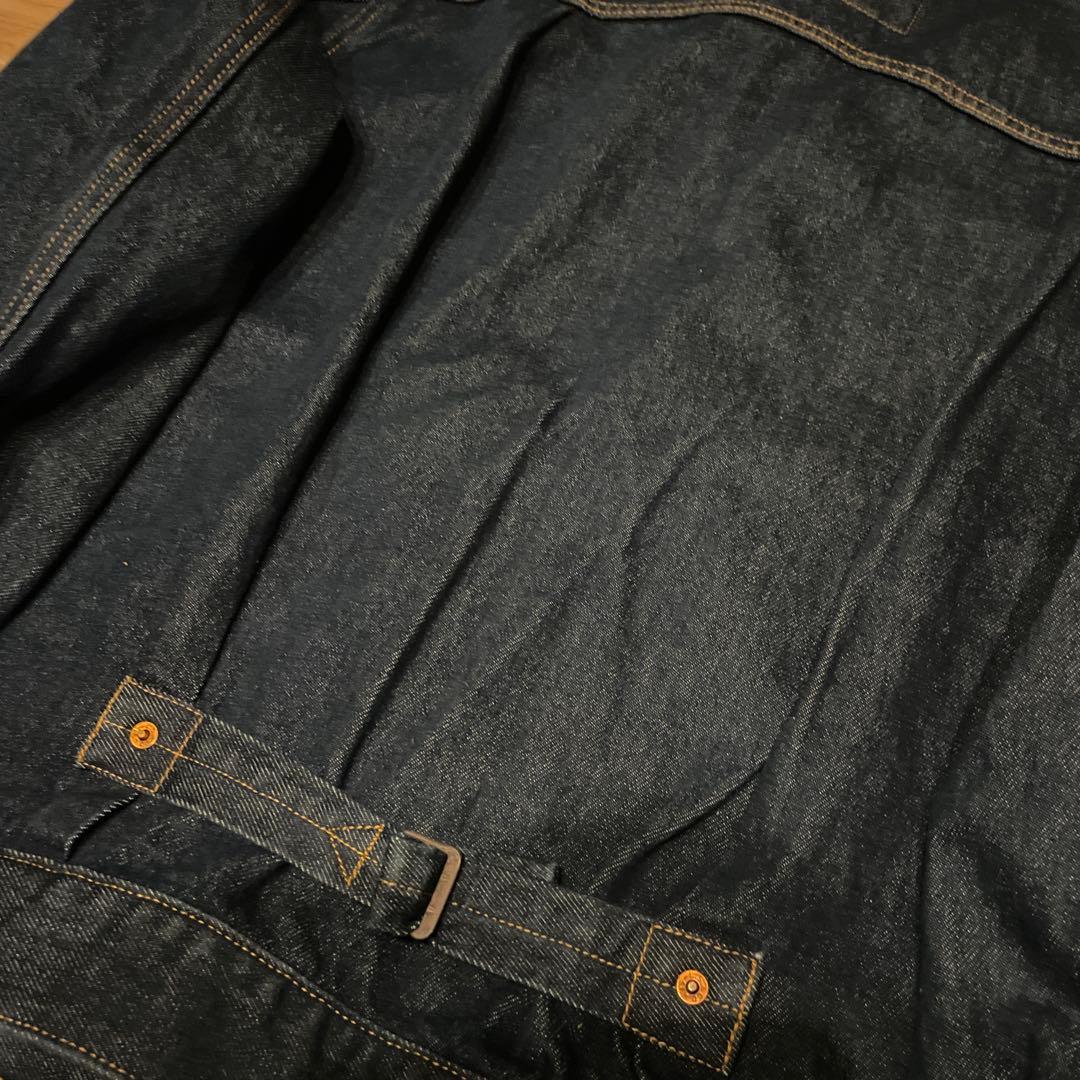 Levi's ダークブルー デニムジャケット　ダウンベスト付き