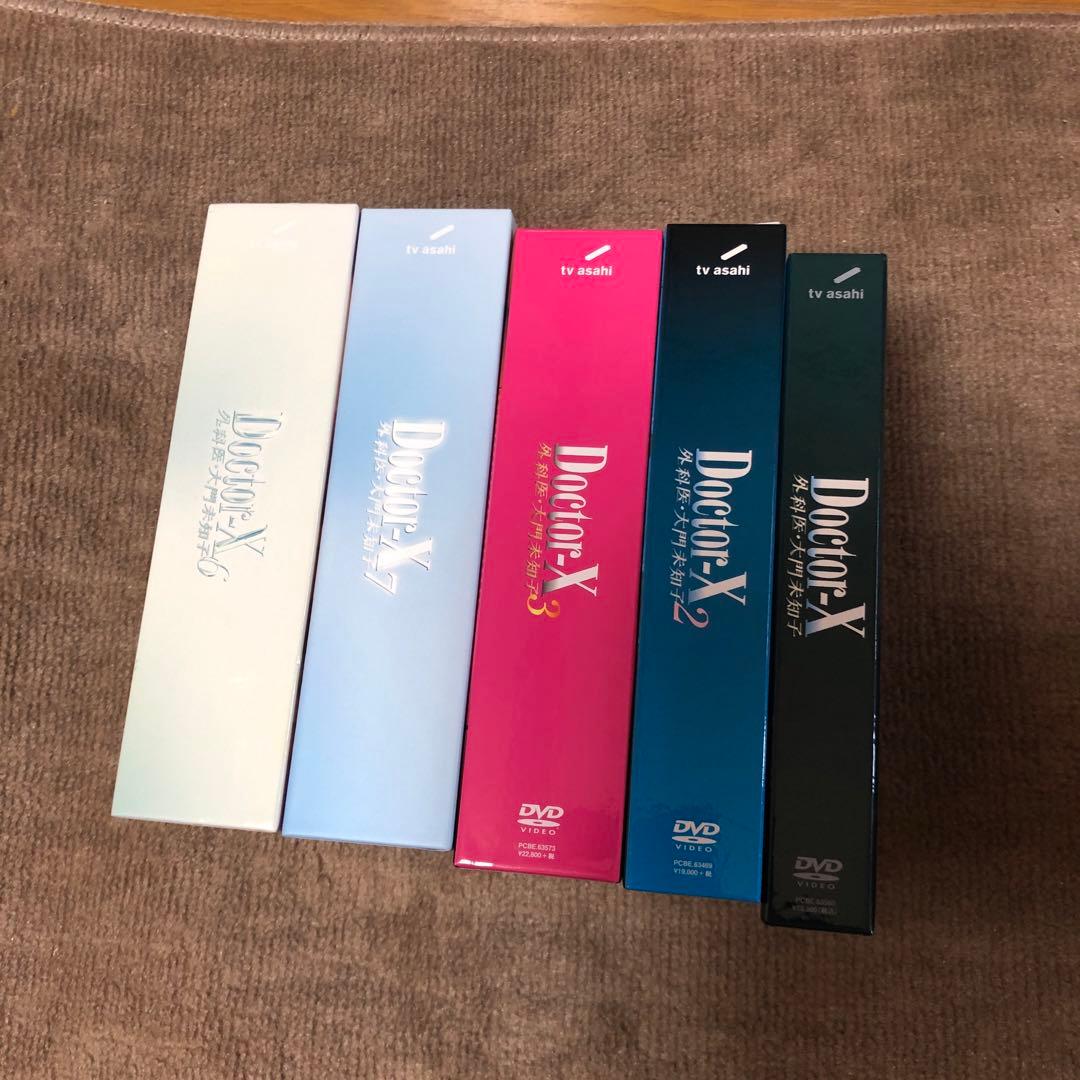 Doctor-X DVDセット 1、2、3、6、7シリーズ