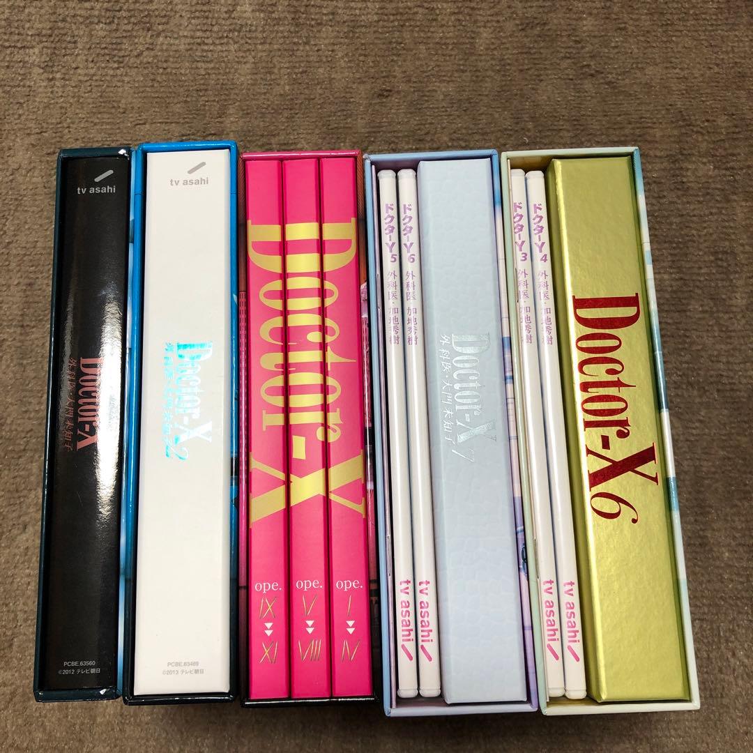 Doctor-X DVDセット 1、2、3、6、7シリーズ