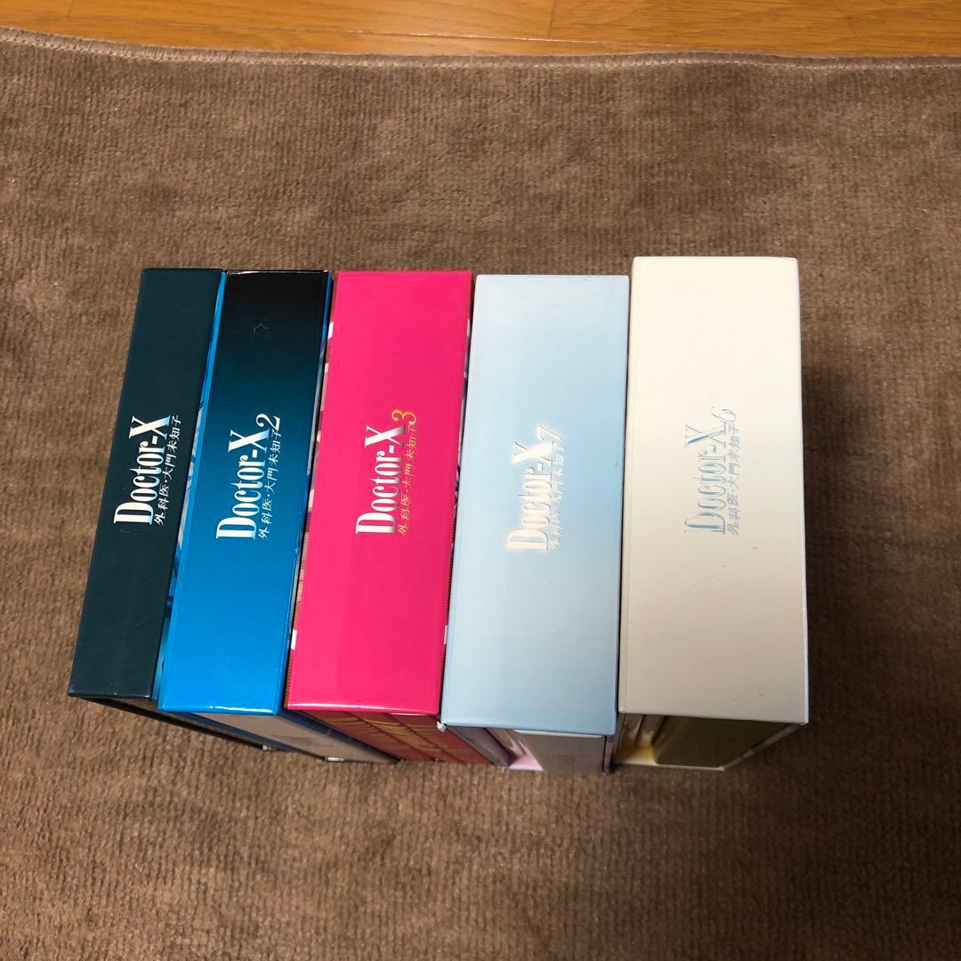 Doctor-X DVDセット 1、2、3、6、7シリーズ
