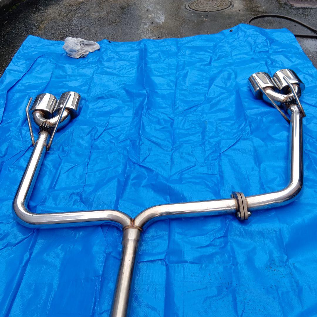 トヨタ21クラウンアスリート　ハイブリッド後期 ワンオフ直管マフラー　激安価格