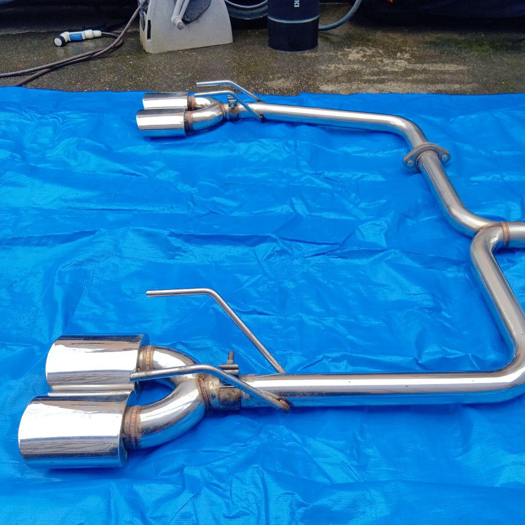 トヨタ21クラウンアスリート　ハイブリッド後期 ワンオフ直管マフラー　激安価格