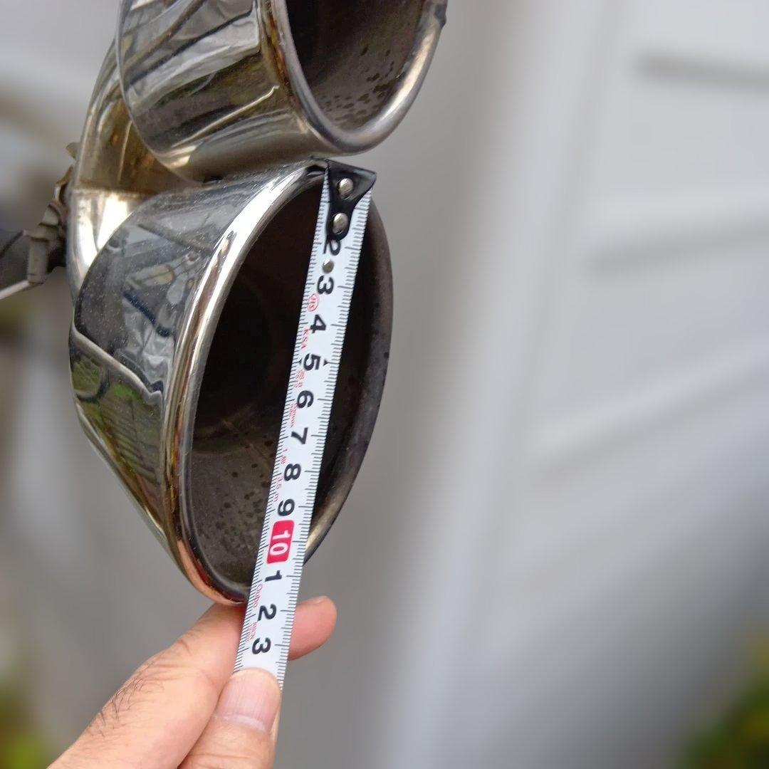 トヨタ21クラウンアスリート　ハイブリッド後期 ワンオフ直管マフラー　激安価格