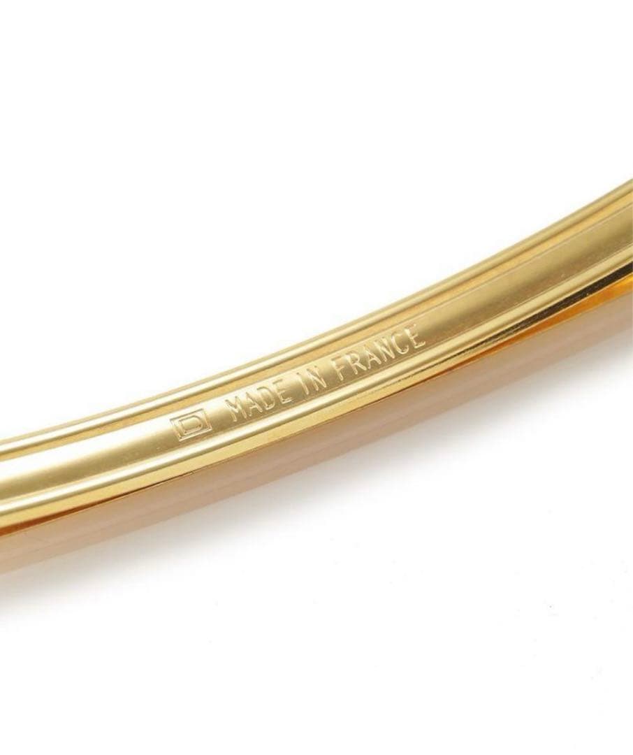 CELFORD×ALEXANDRE DE PARIS細巾アセテートバレッタ