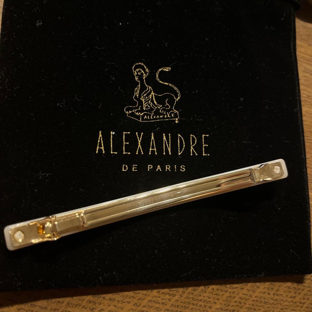 CELFORD×ALEXANDRE DE PARIS細巾アセテートバレッタ