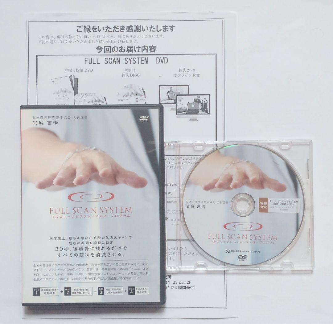 DVD FULL SCAN SYSTEM フルスキャンシステム 岩城憲治