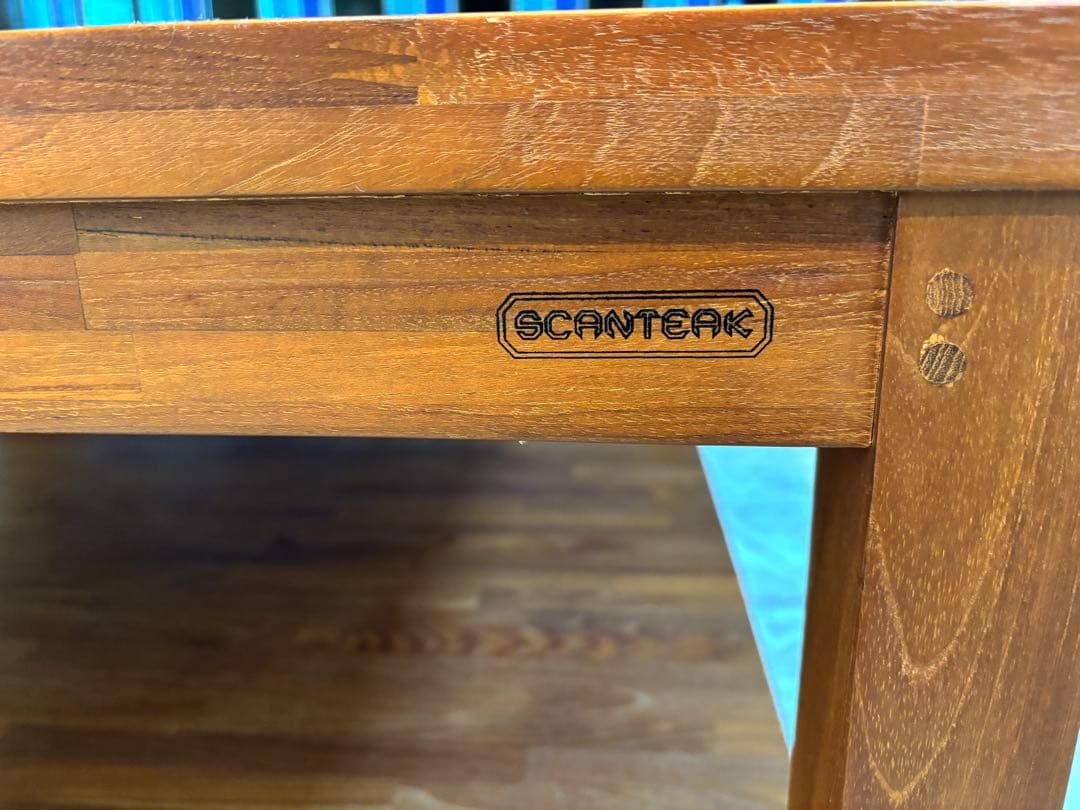 【希少】スキャンティーク　　　　　　　　　 SCANTEAK ローテーブル