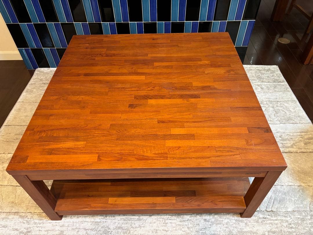 【希少】スキャンティーク　　　　　　　　　 SCANTEAK ローテーブル