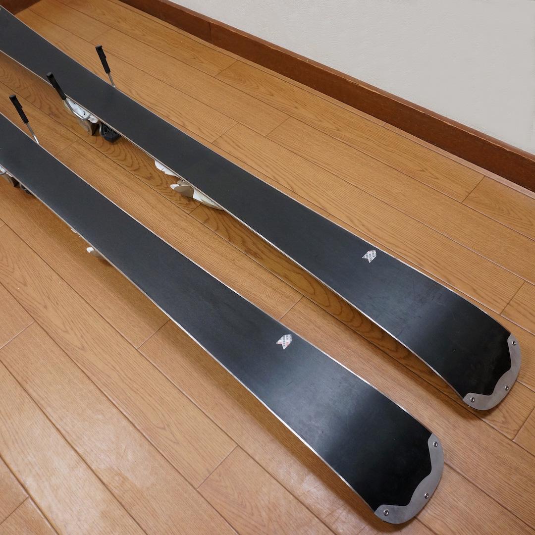 メンテ済 146cm 靴25～25.5cm ROSSIGNOL スキーセット