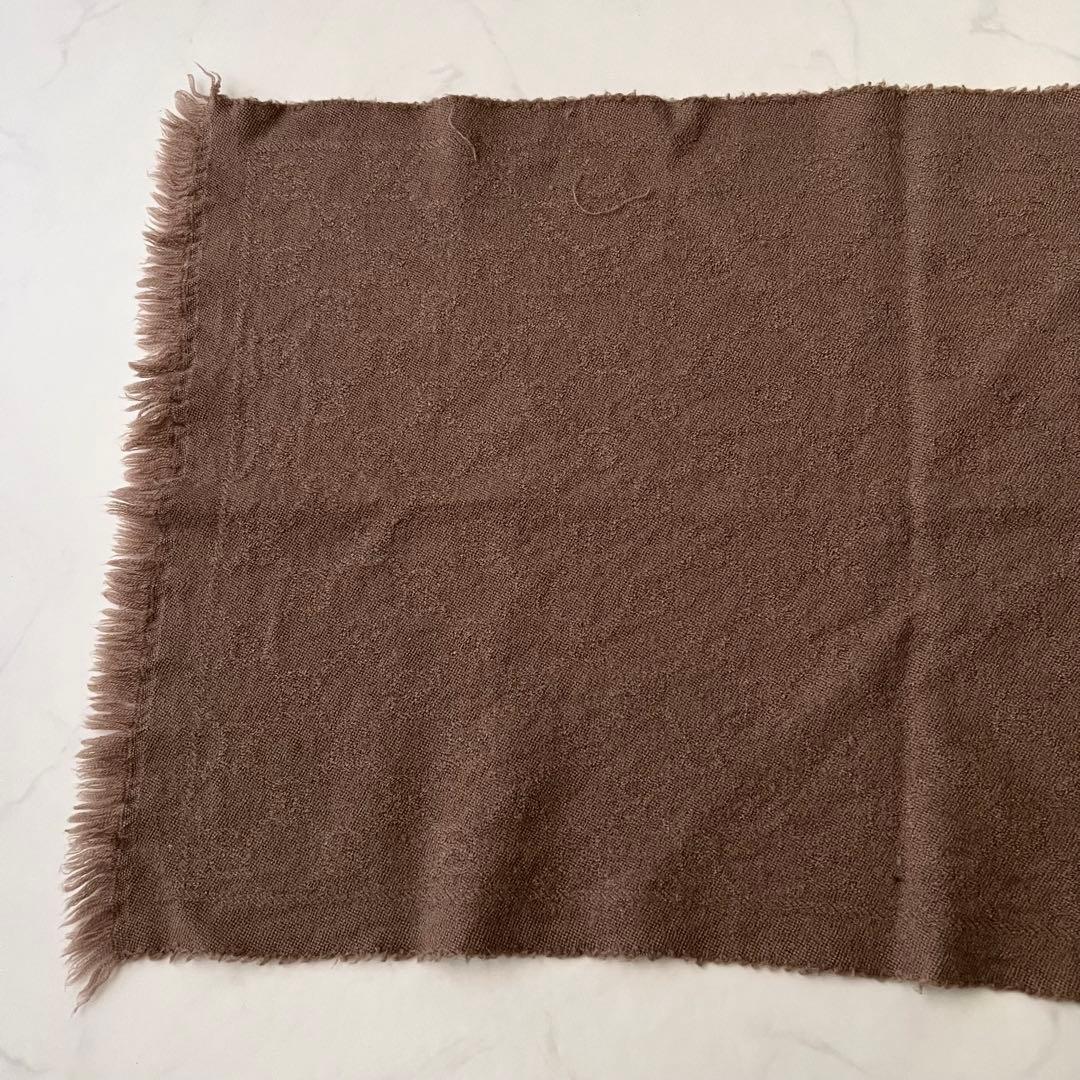 GUCCI トムフォード期 GG柄 ストール マフラー ブラウン ウール