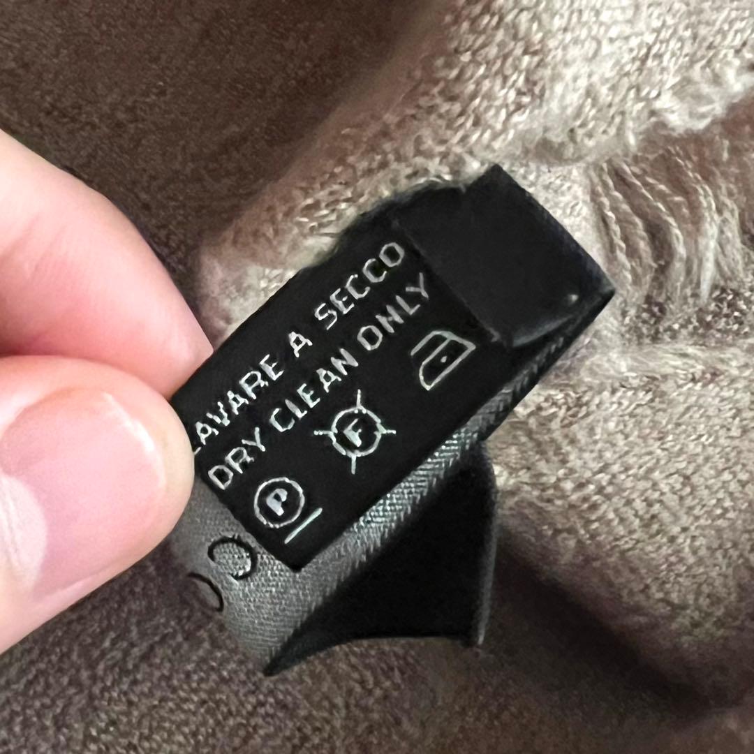 GUCCI トムフォード期 GG柄 ストール マフラー ブラウン ウール