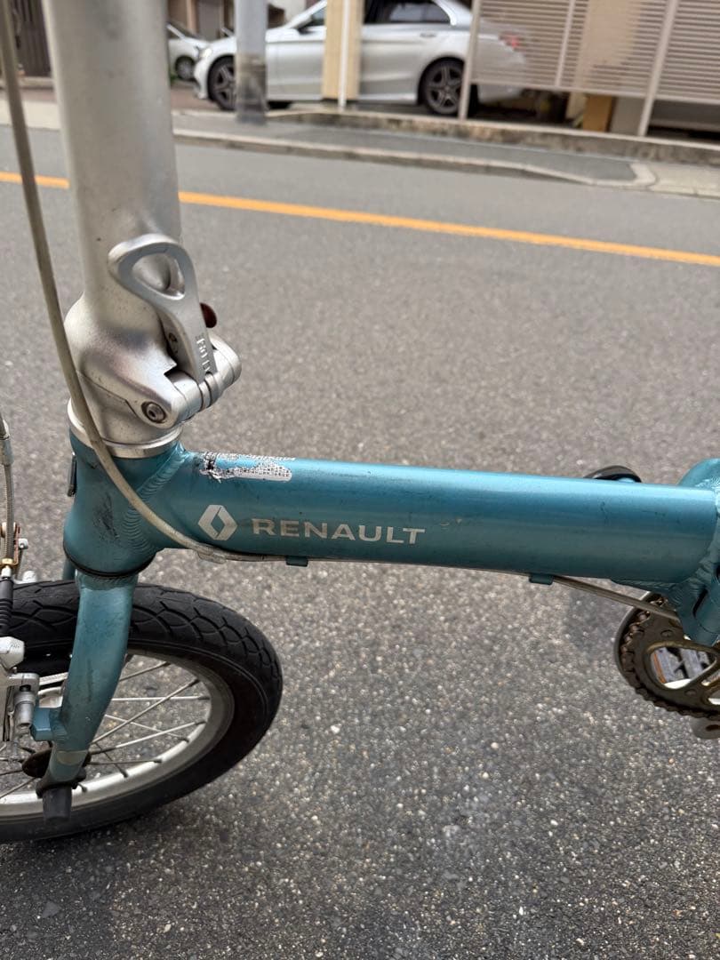 142 自転車 大阪市 【引取り限定】 14インチ 折りたたみ