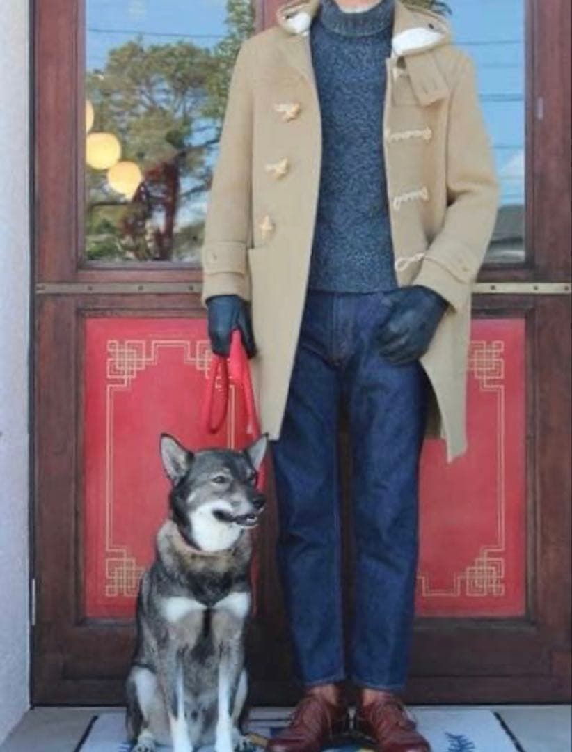 ボーイズマーケット別注MOON生地ダッフルコート美品