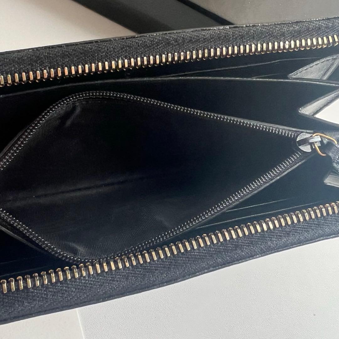 89 極上美品 SAINTLAURENT イヴサンローラン 長財布