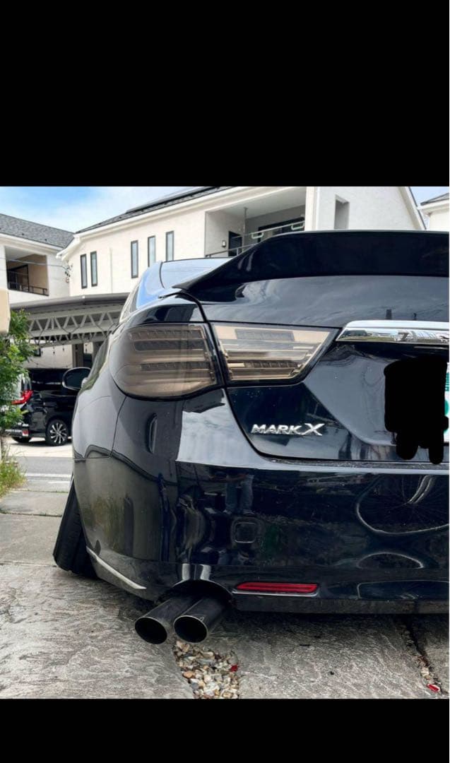 マークX デュアル出し ステンレスマフラー