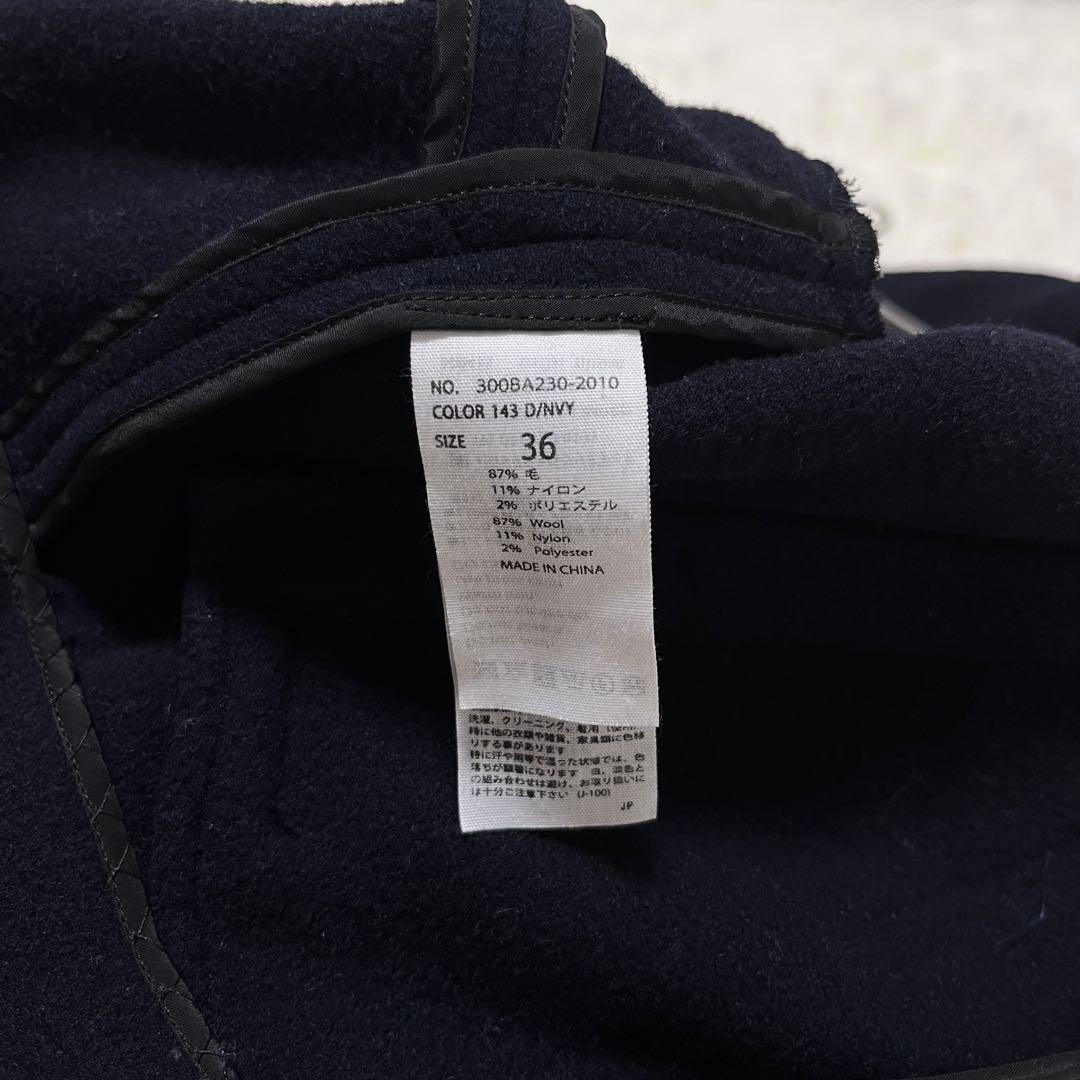 【ENFÖLD✨】定価5.8万　ウールリバーモッサショートドルマンコート　36