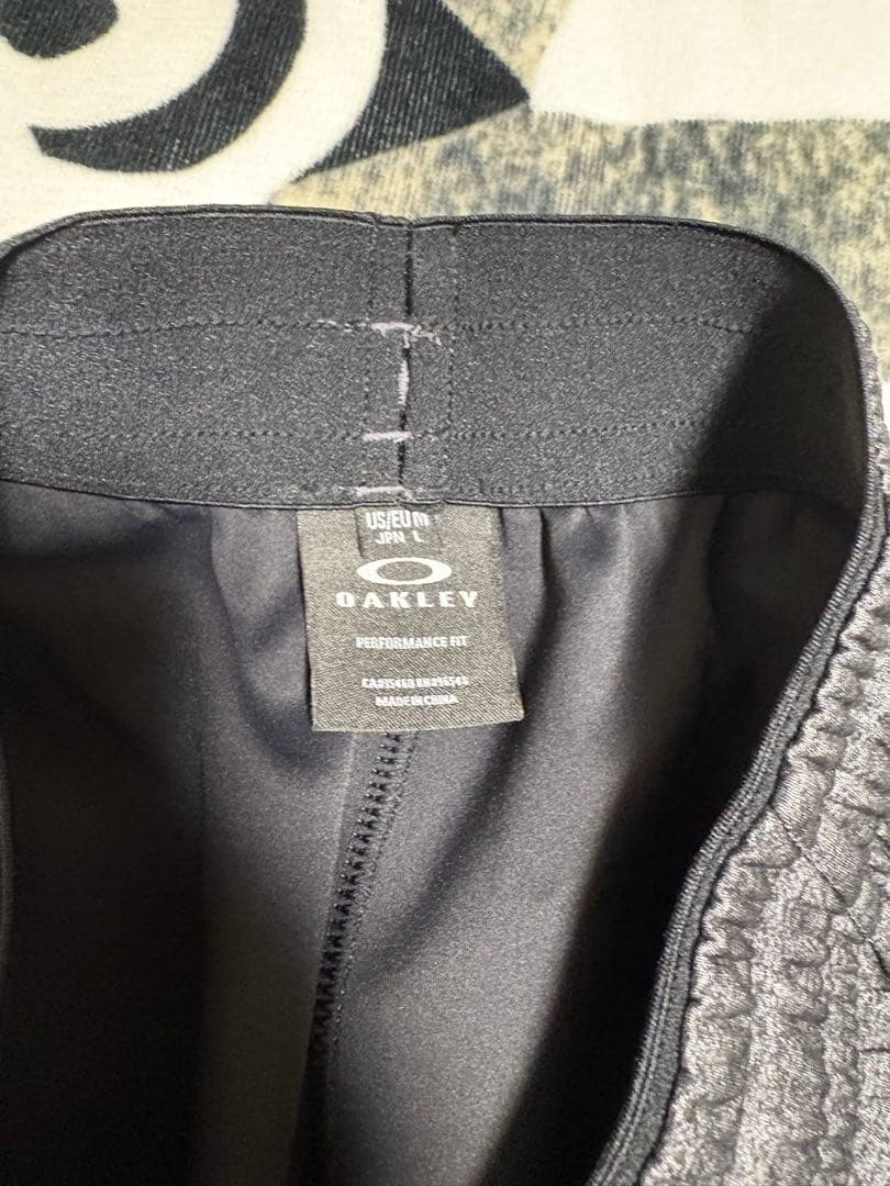 美品★OAKLEY オークリー セットアップ トレーニングウェア グレー L