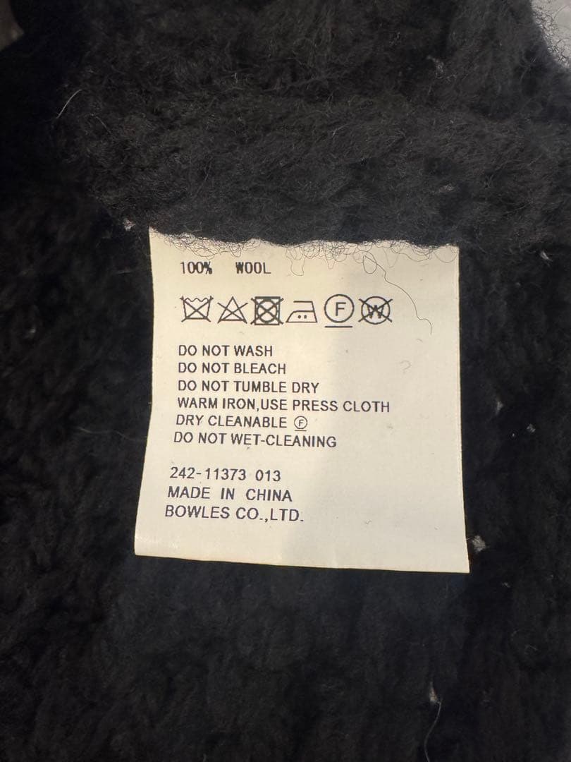 HYKE☆WAFFLE KNIT SWEATER TOP WITH FRINGE