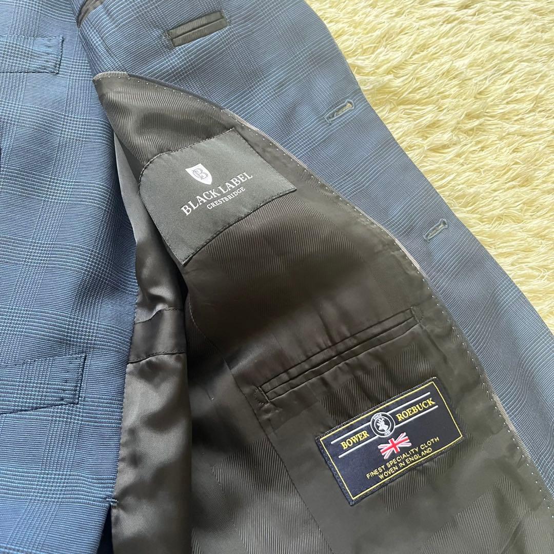 希少 ブラックレーベルクレストブリッジ スリーピース スーツ ネイビー S〜M位