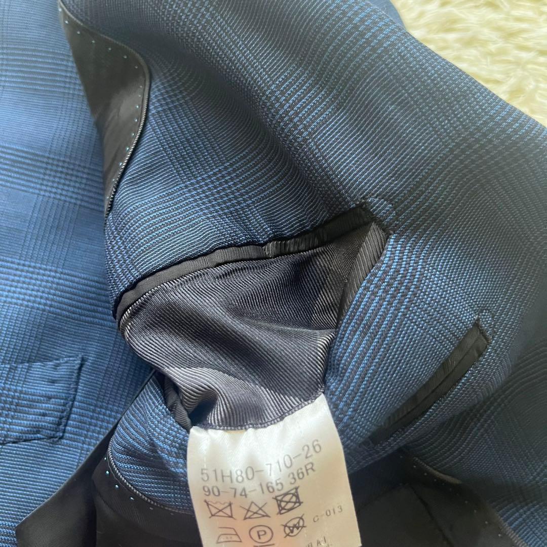 希少 ブラックレーベルクレストブリッジ スリーピース スーツ ネイビー S〜M位