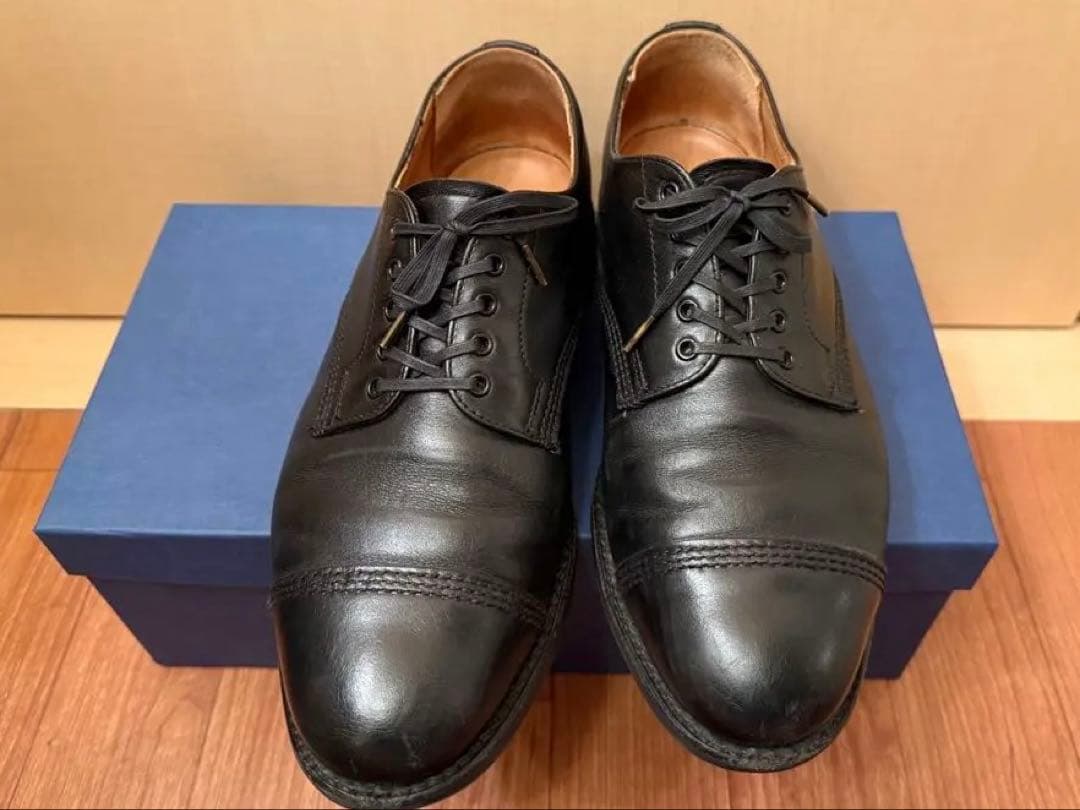 靴 SANDERS MILITARY DERBY SHOE 1128BC UK6.5