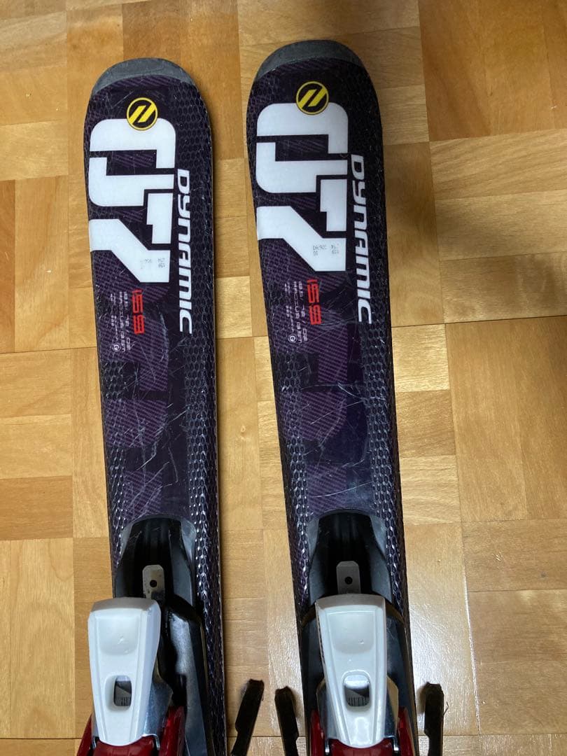 Dynamic VR 07 スキー 板 黒 赤