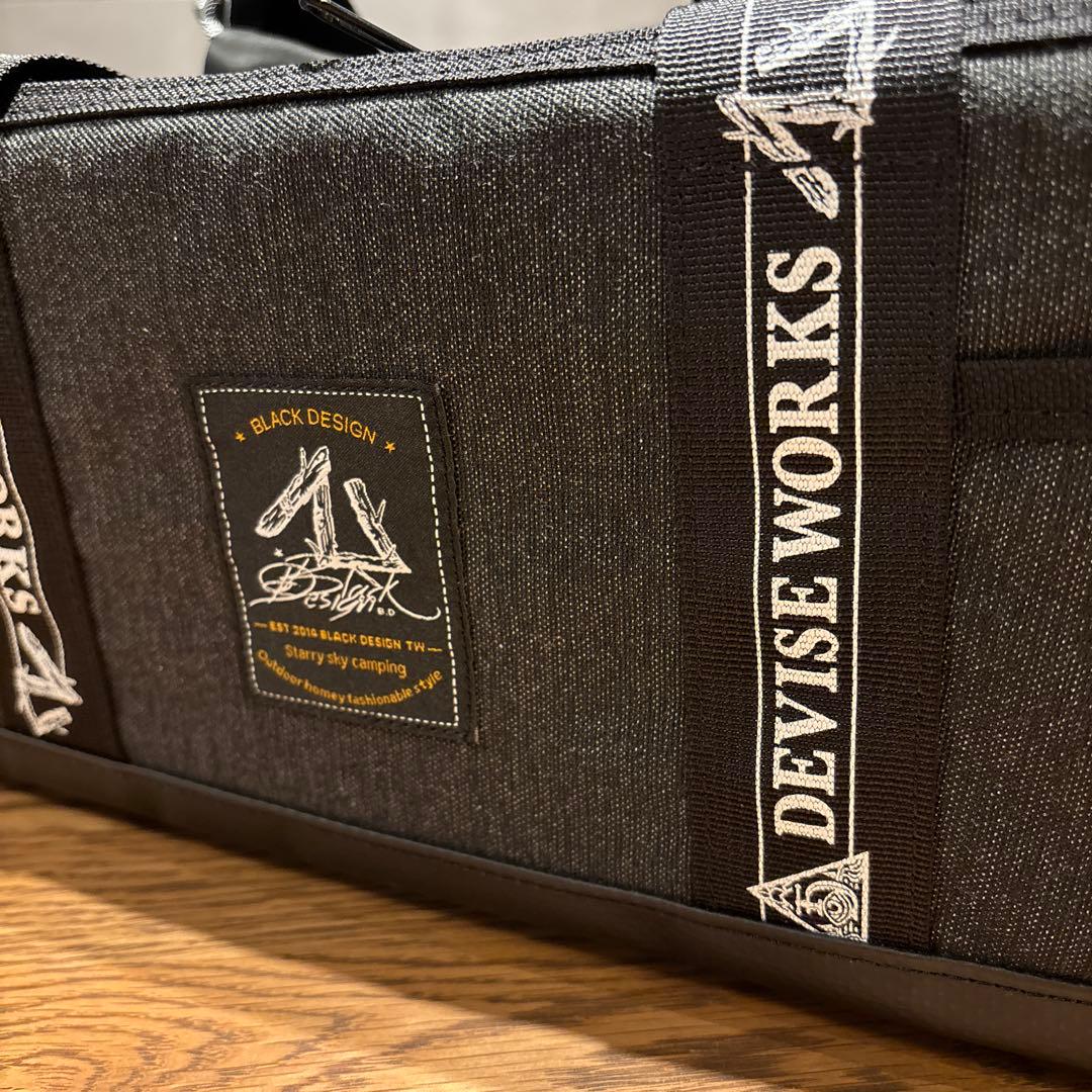 【DEVISEWORKS】 BLACKDESIGNアイアンプレート 収納 ケース