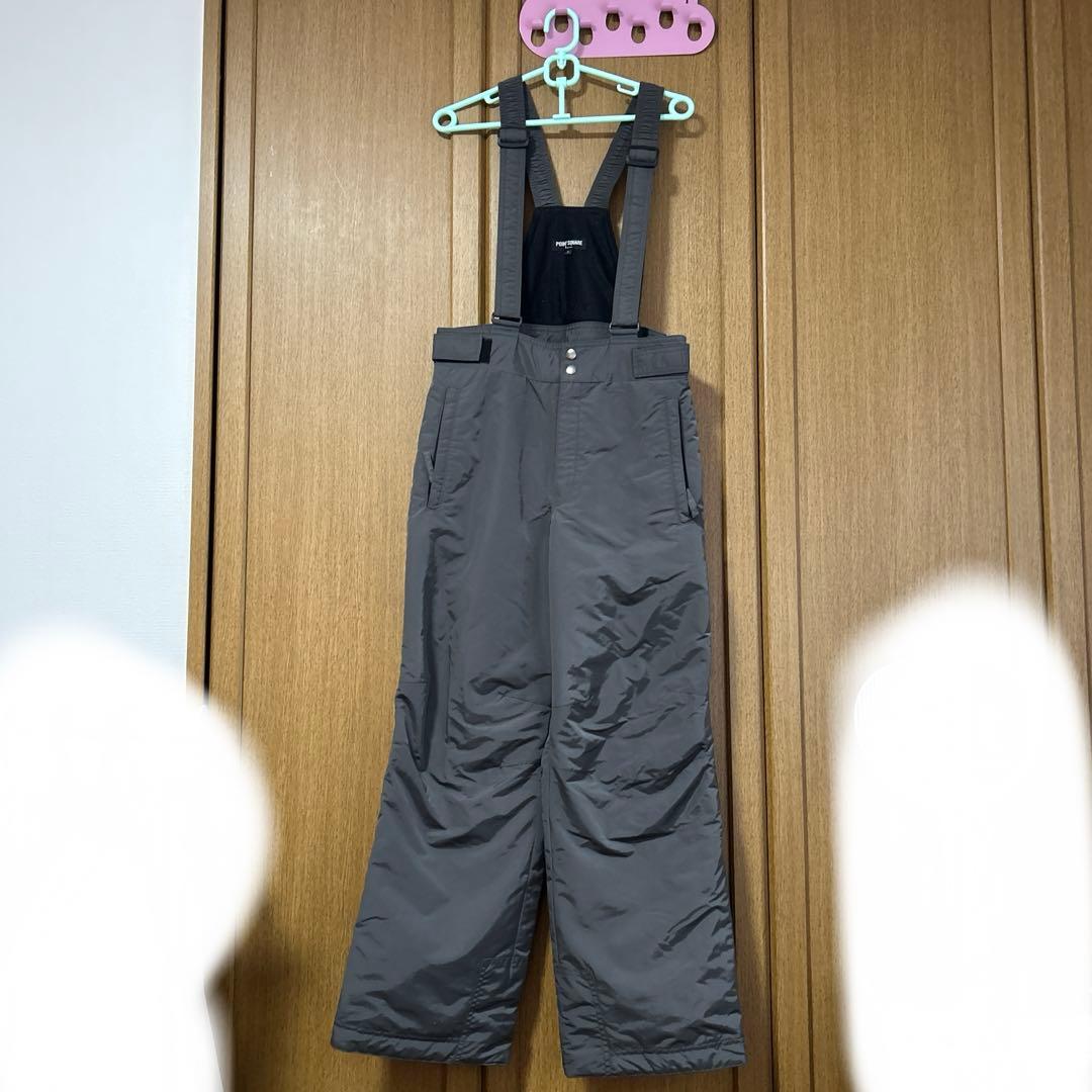 POINT SQUARE スキーウェア 赤/グレー 男性用 メンズ Sサイズ