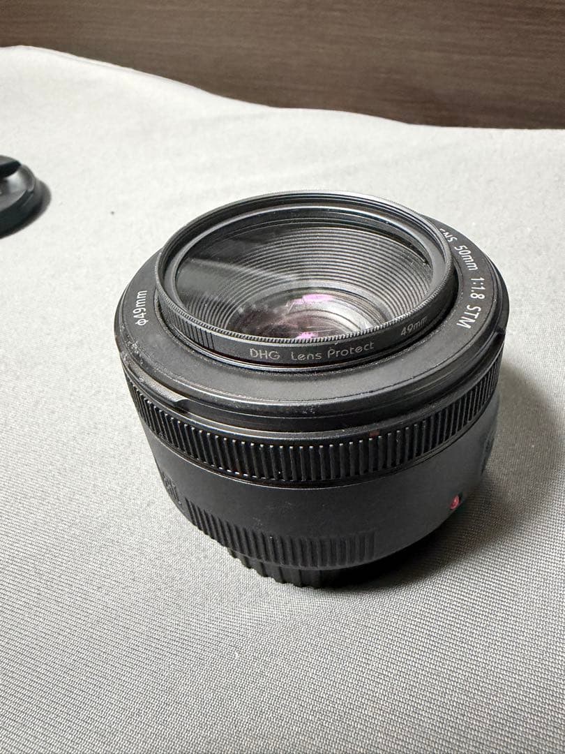 Canon EF 50mm f/1.8 STM レンズ+レンズプロテクター