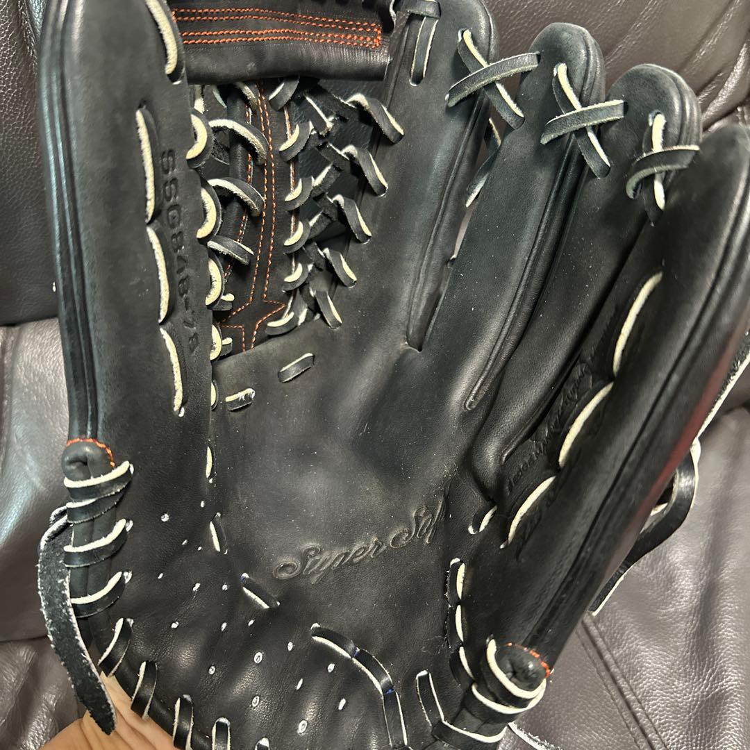 Super Soft 軟式　グローブ ブラック　スーパーソフト　野球　ほぼ新品