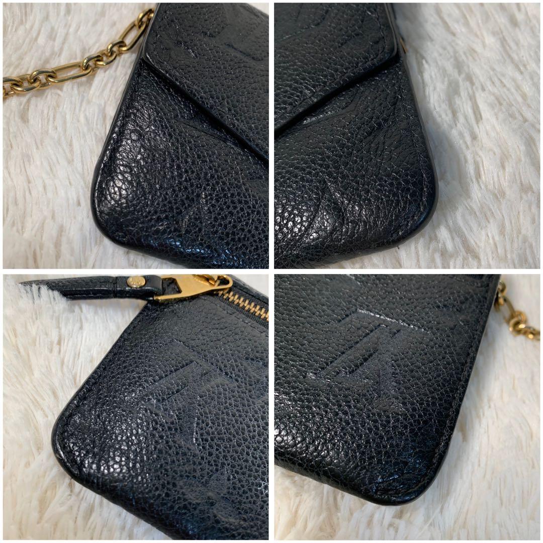 極美品　ルイヴィトン ケース モノグラム・アンプラント ポシェットクレ