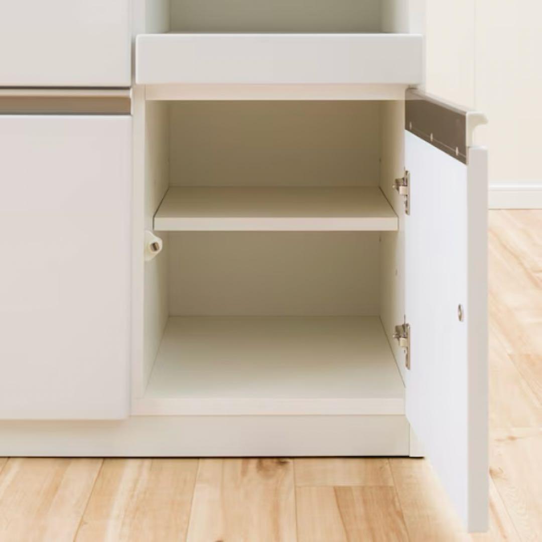 な*な様 ニトリ キッチンボード (アルミナ2 100KB WH)